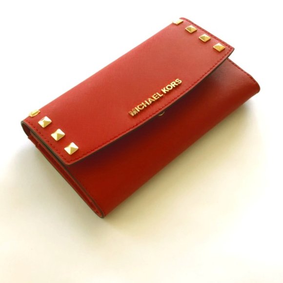 Michael Kors Accessories - Michael Kors Red Wallet